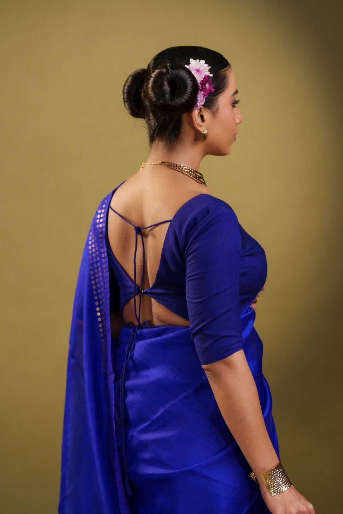 Blue Shadow Blouse - Eternity by Sakshi