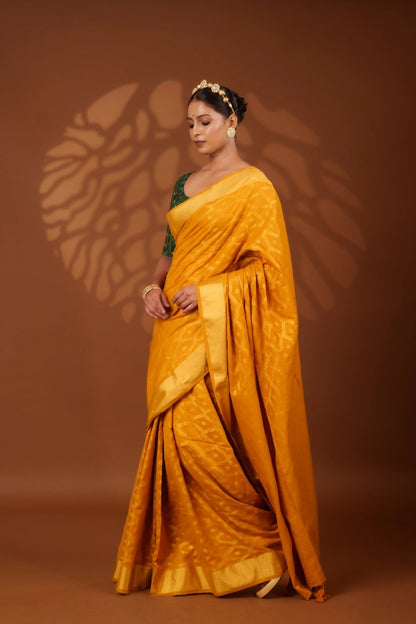 Yellow Embrace Saree - Eternity by Sakshi