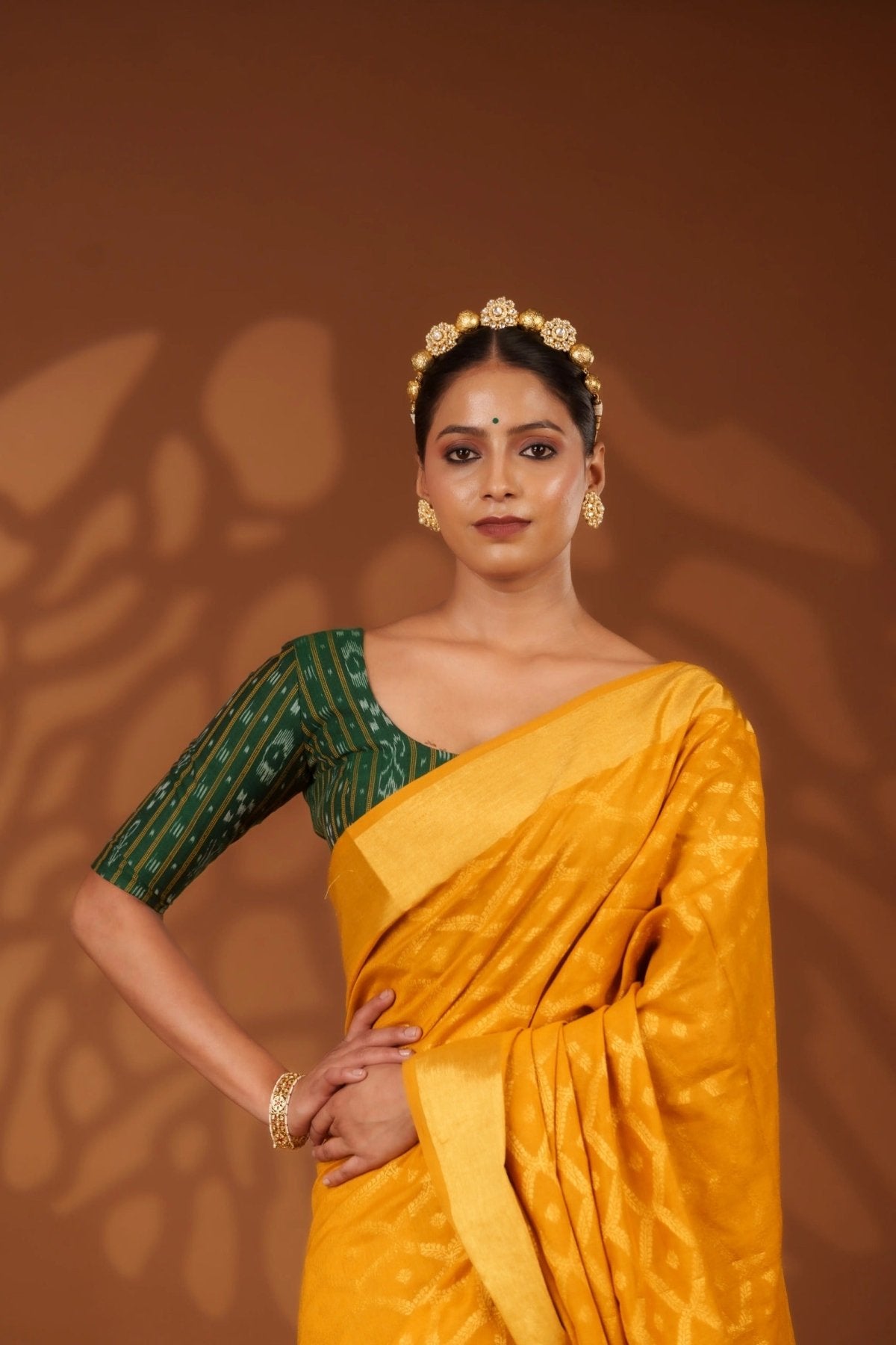 Yellow Embrace Saree - Eternity by Sakshi