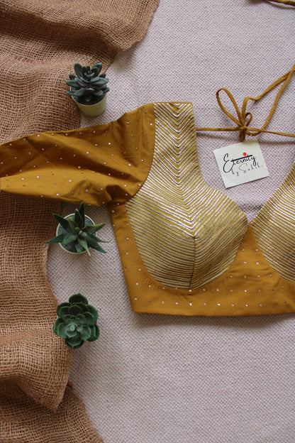 Mustard Gulkaari Blouse