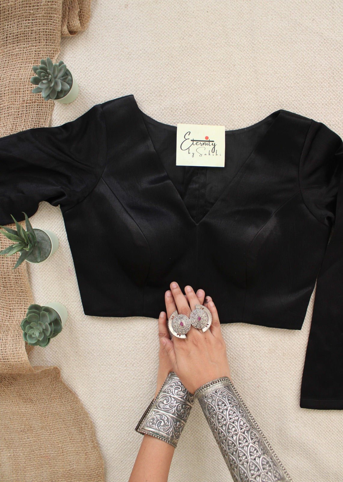 Black Sunshine Blouse - Eternity by Sakshi