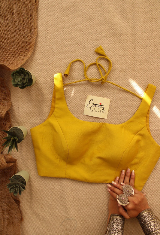 Yellow Noorie Blouse - Eternity by Sakshi