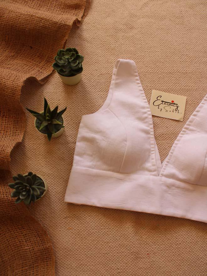 Basic White Blouse - Eternity by Sakshi