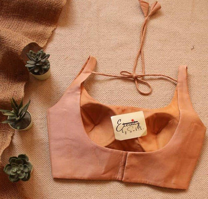 COCO Butter Saree + Beige Noorie Blouse Combo - Eternity by Sakshi