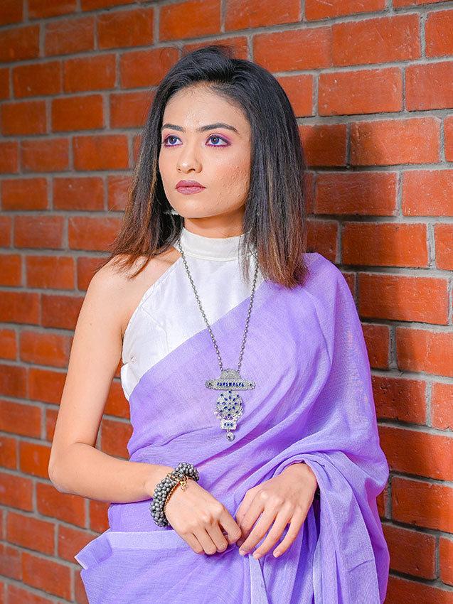 LAVENDER SAREE