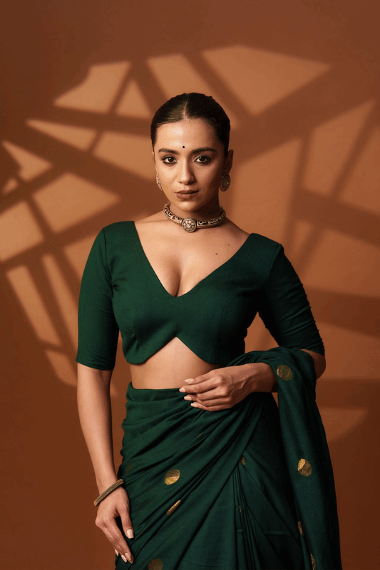 Green Shadow Blouse