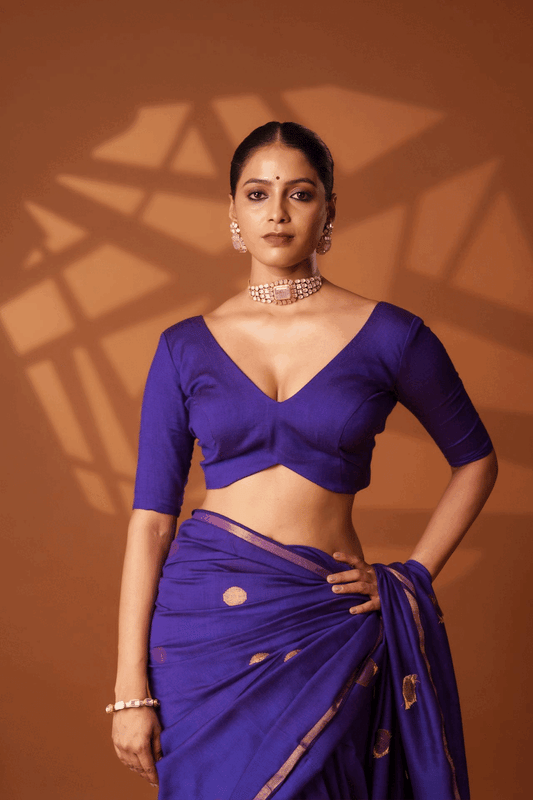 Purple Shadow Blouse