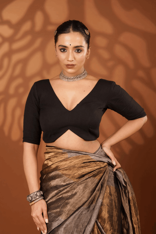 Black Shadow Blouse