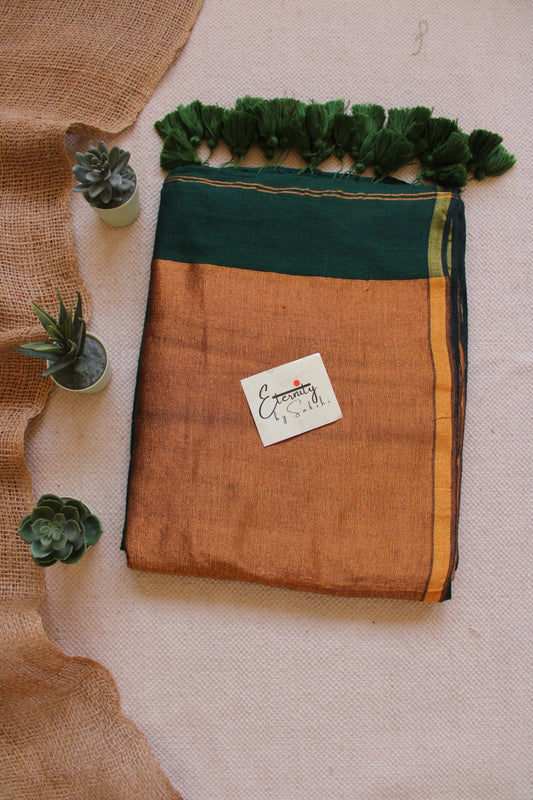 Green Polka Saree - Eternity by Sakshi