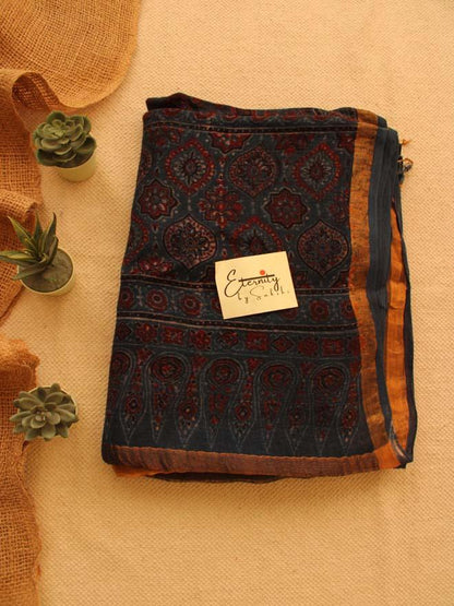 Indigo Mee Falak Saree - Eternity by Sakshi