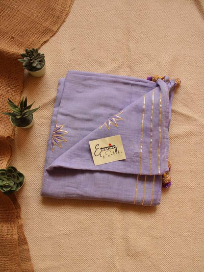 Lavender Chandani Saree - Eternity by Sakshi