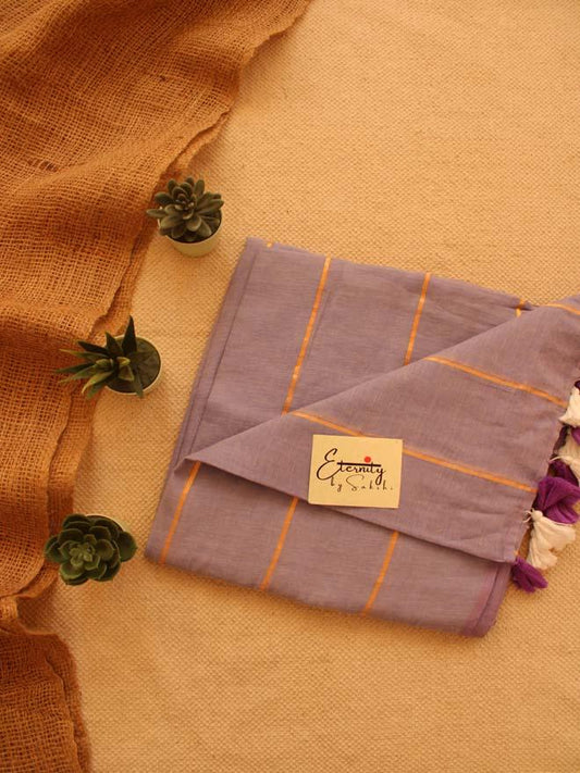 LAVENDER SUTI SAREE - Eternity by Sakshi