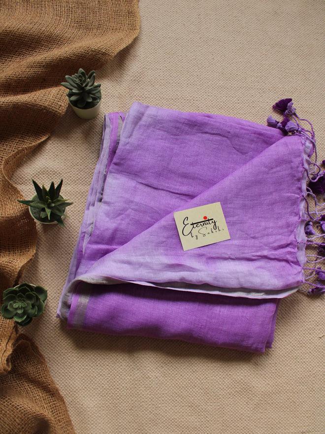 Lilac Ombre Saree - Eternity by Sakshi