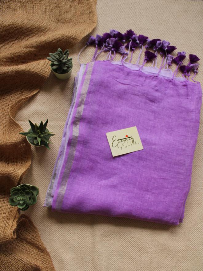 Lilac Ombre Saree - Eternity by Sakshi