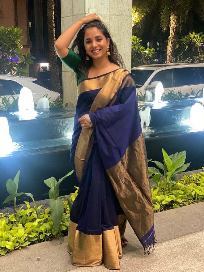 Mercury Saree - Eternity by Sakshi