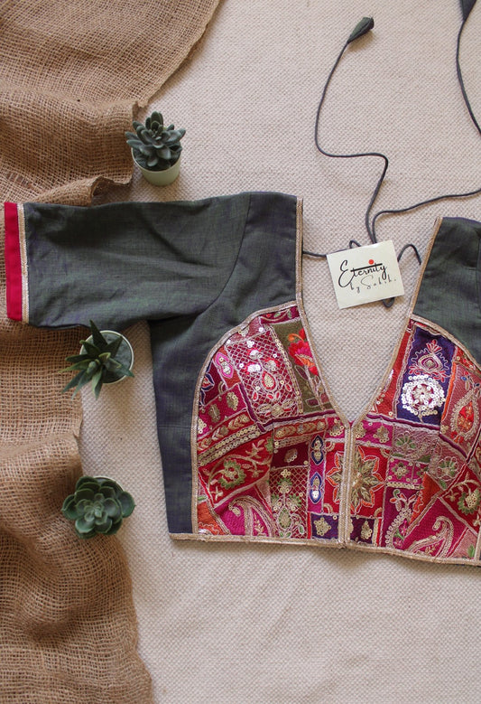 Navratri Blouse 30 - Eternity by Sakshi