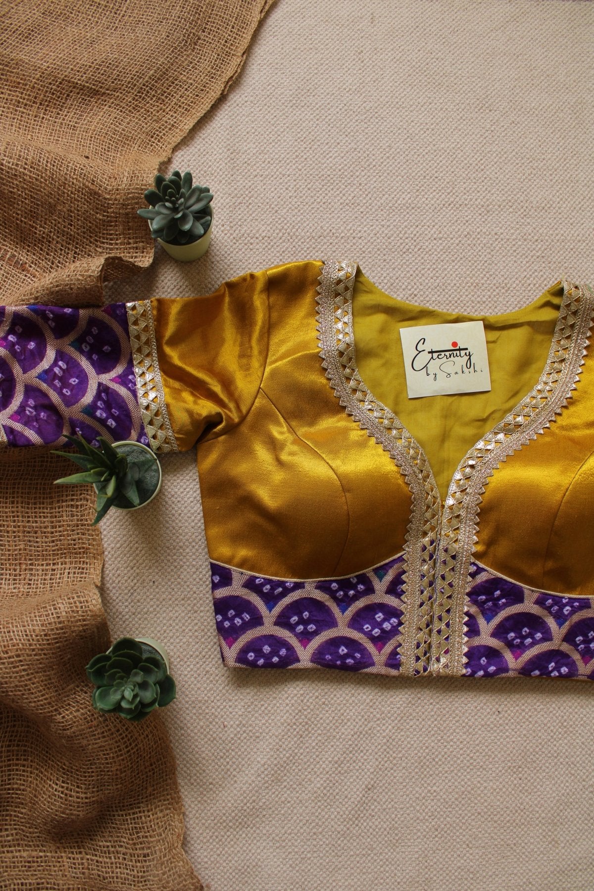 Navratri Blouse 36 - Eternity by Sakshi