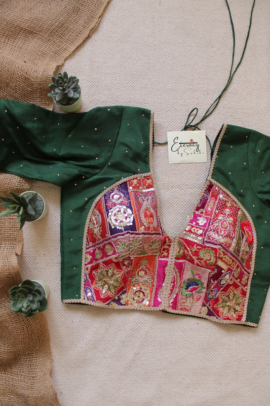 Navratri Blouse 40 - Eternity by Sakshi
