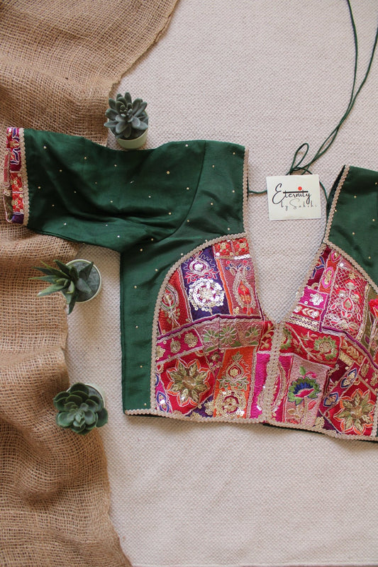 Navratri Blouse 40 - Eternity by Sakshi