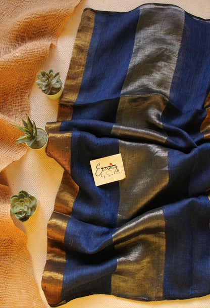 Nayana Blue Saree - Eternity by Sakshi