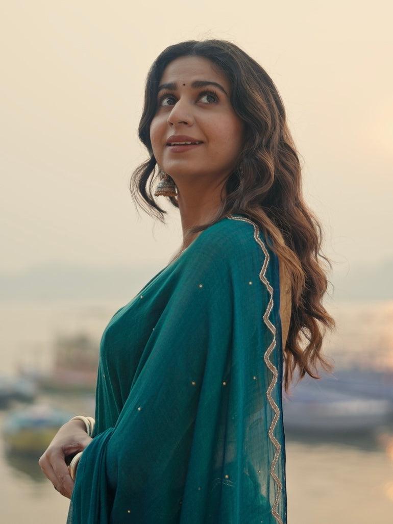 Peacock Noor Saree - Eternity by Sakshi