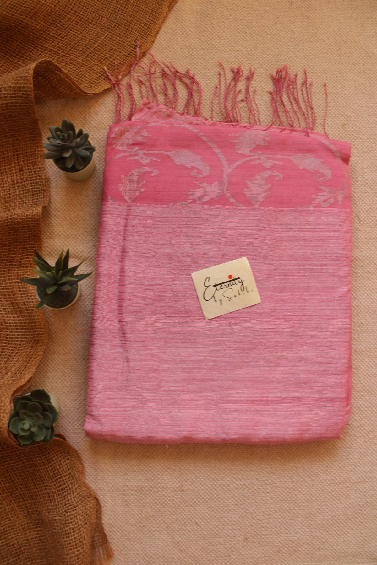 Pink Khwab Saree - Eternity by Sakshi