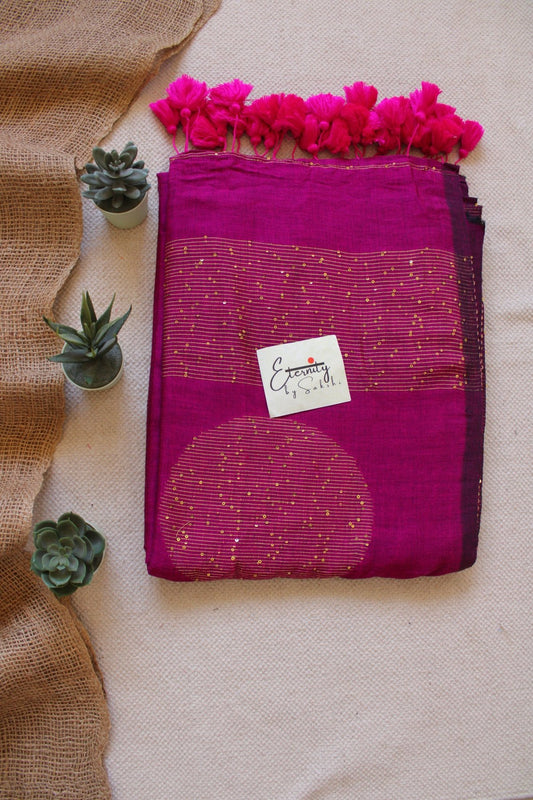 Pink Shakti saree - Eternity by Sakshi