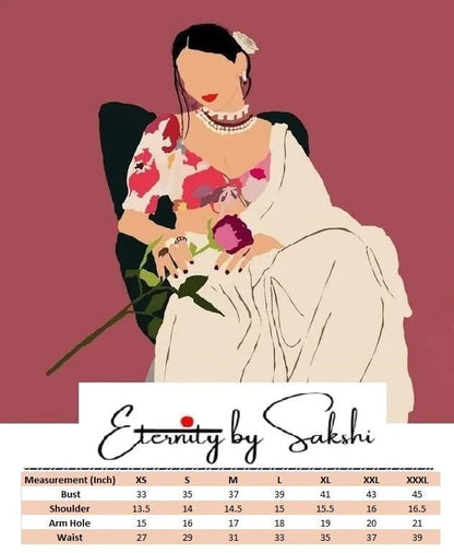 Purple Backless blouse - Eternity by Sakshi