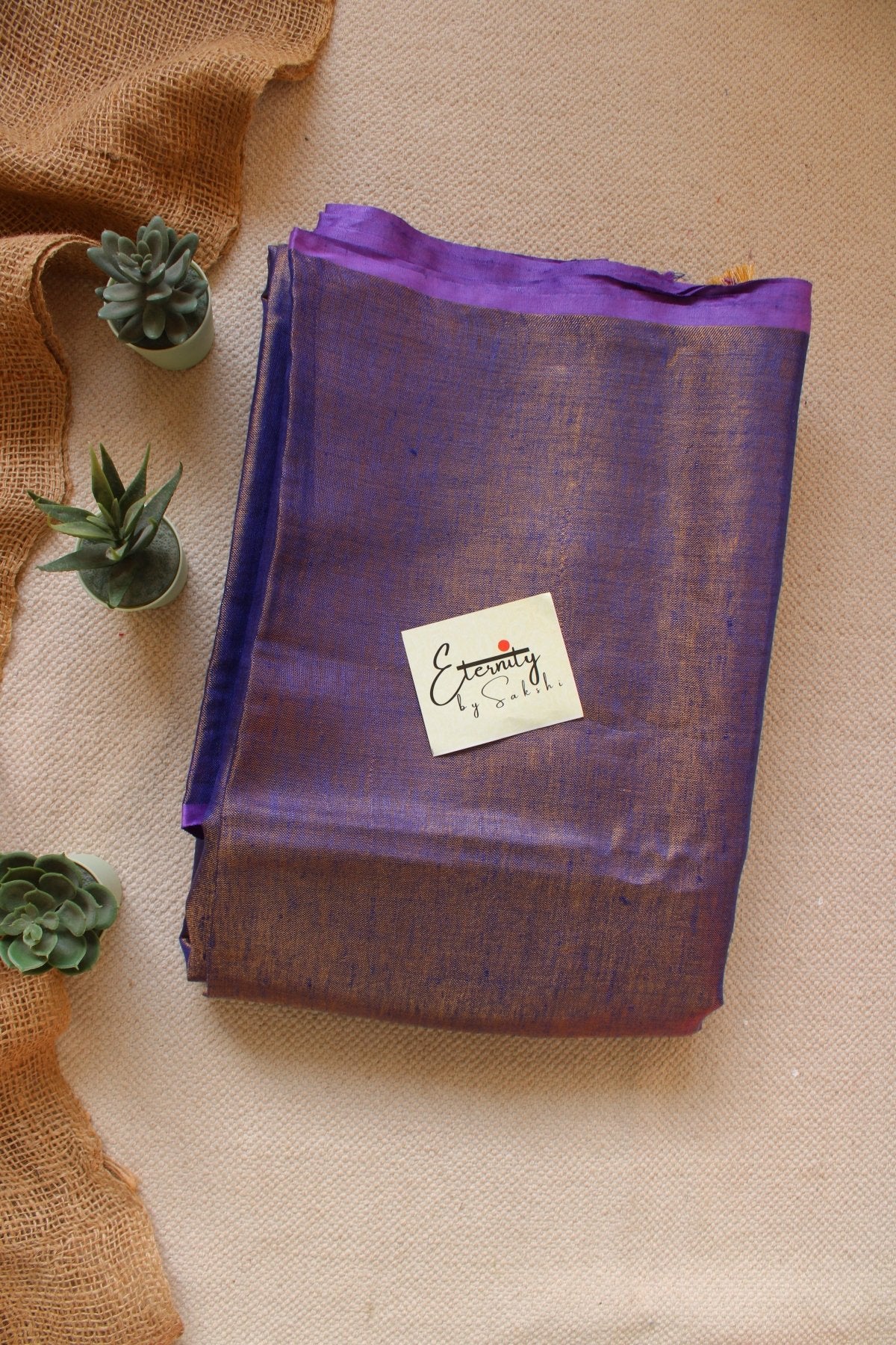 Purple Paradise Saree - Eternity by Sakshi