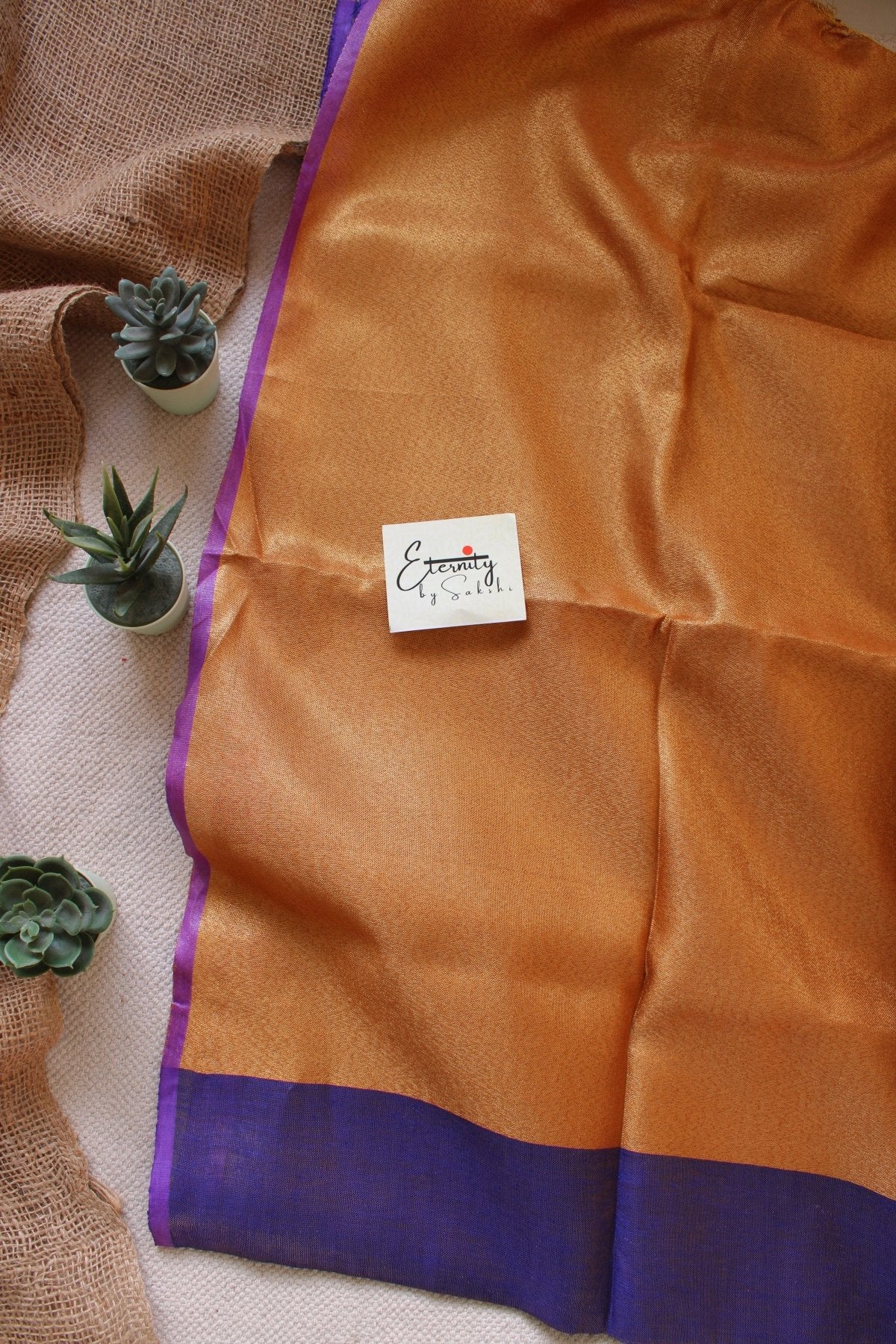 Purple Paradise Saree - Eternity by Sakshi