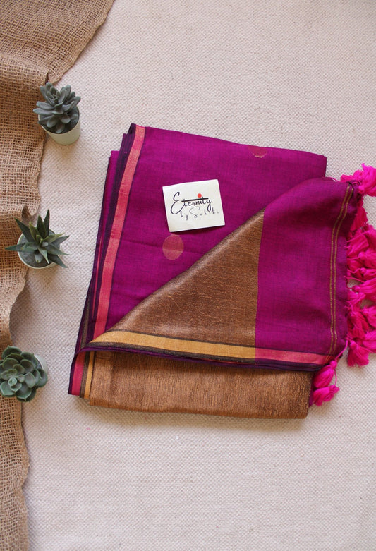 Rosy Polka Saree - Eternity by Sakshi