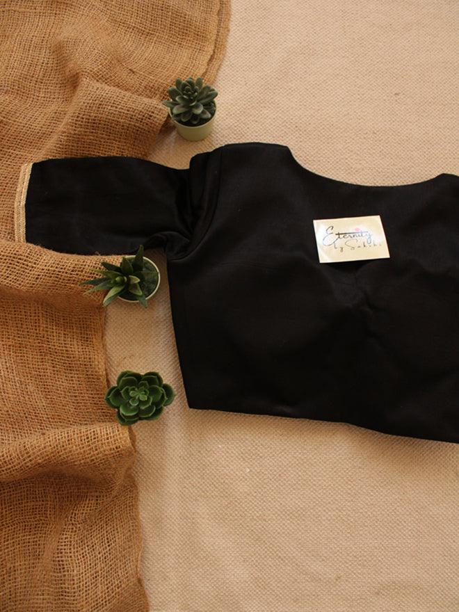 Royal Black Blouse - Eternity by Sakshi