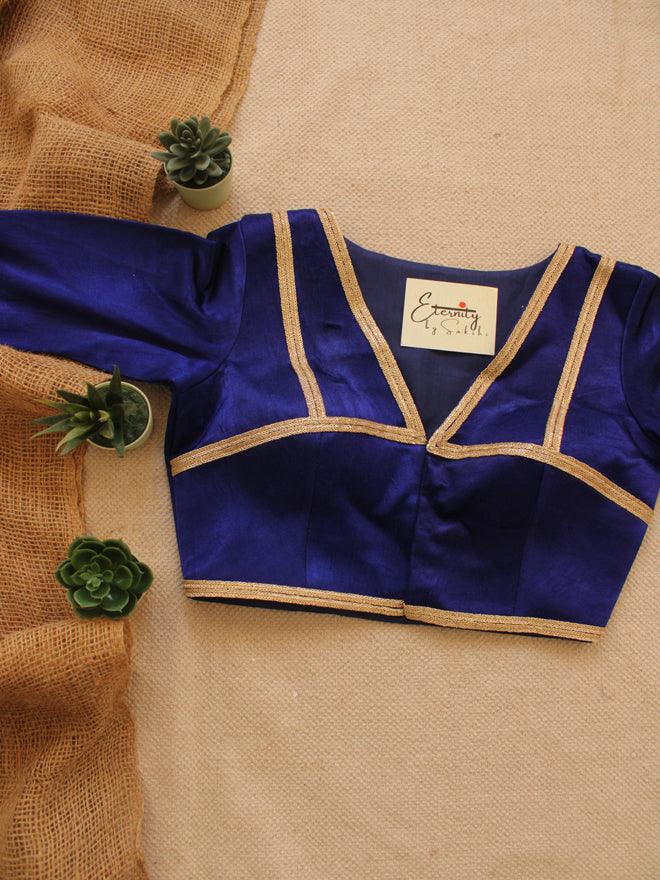 Royal Blue Blouse - Eternity by Sakshi