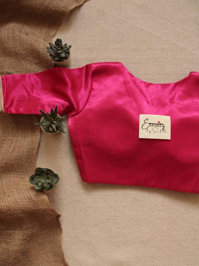 Royal Pink Blouse - Eternity by Sakshi