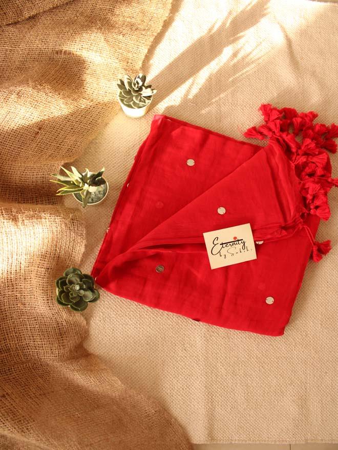 Teekhi Mirchi Saree + Black Madhubala Blouse Combo - Eternity by Sakshi