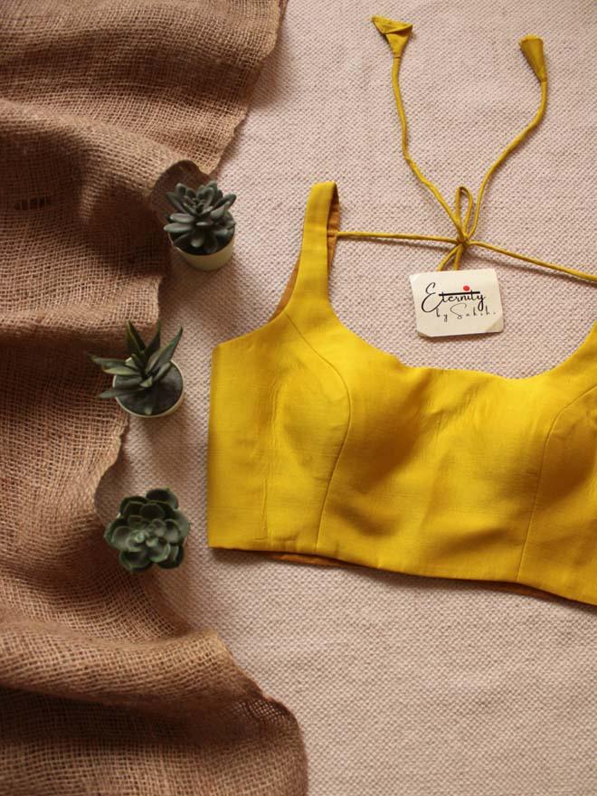 Yellow Noorie Blouse - Eternity by Sakshi