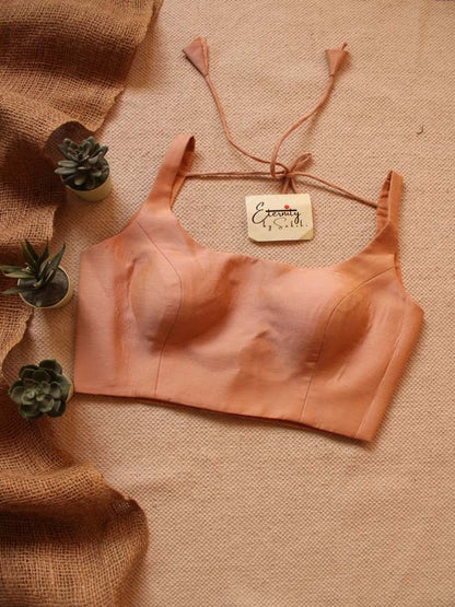 Yellow + Orange + Beige (Noorie) (Combo Blouse) - Eternity by Sakshi