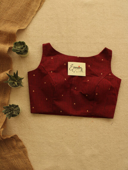 Beetroot Ready to Wear Blouse
